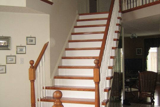 Stained Oak Stairs